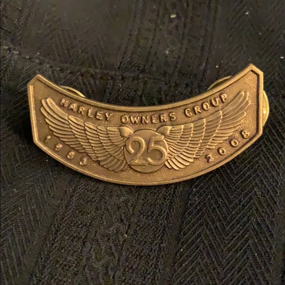 HOG 25 Year Anniversary Membership Pin